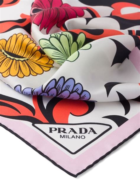 prada scarf farfetch.